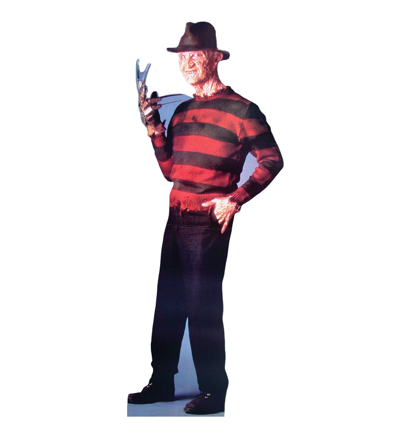 Amazon.com: Cardboard People Advanced Graphics Freddy Krueger Life